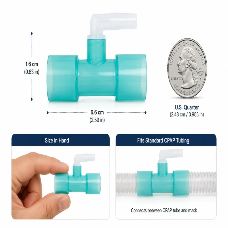 ResMed Oxygen Sideport Connector thumbnail