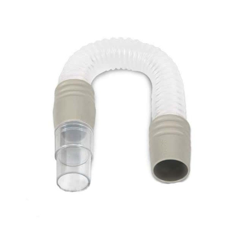 CPAP mask inlet tube swivel assembly