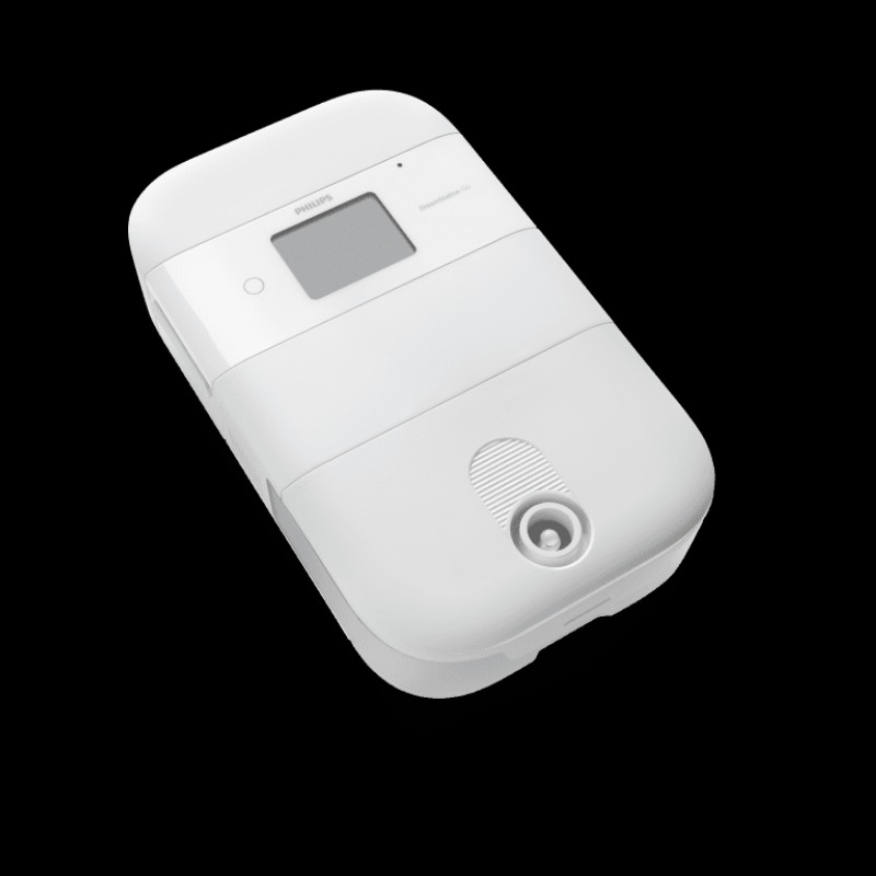 DreamStation Go Auto CPAP machine with heated humidifier for sleep apnea therapy