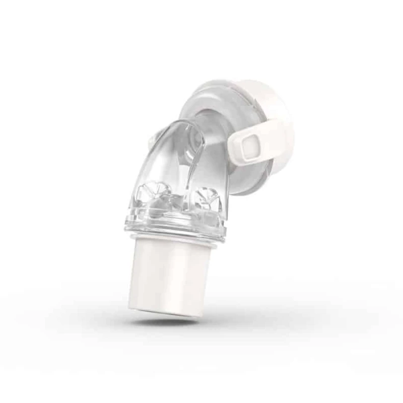 Replacement QuietAir Elbow with Swivel for ResMed AirFit and AirTouch F20 Full Face CPAP Mask thumbnail