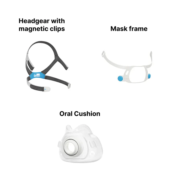 ResMed AirFit F40 Full Face CPAP Mask with Headgear thumbnail
