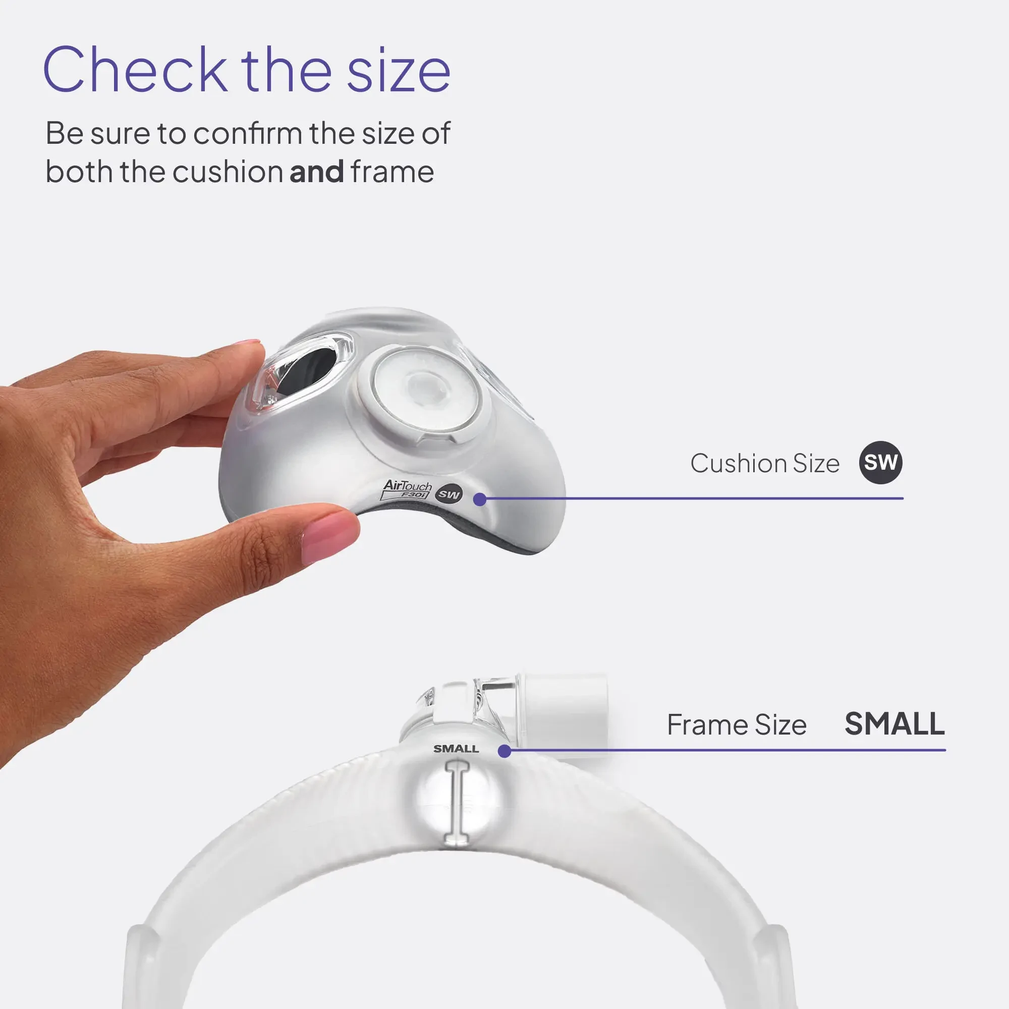 Resmed AirTouch™ F30i Cushion thumbnail