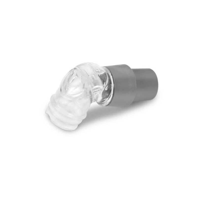 ResMed Mirage Quattro CPAP mask elbow assembly