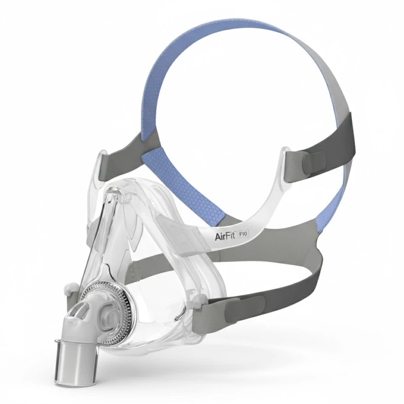 ResMed AirFit™ F10 Complete Mask | Lightweight Full Face CPAP Mask thumbnail